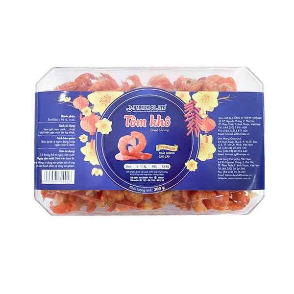 Tôm Khô Sz Xl Hải Nam 300G