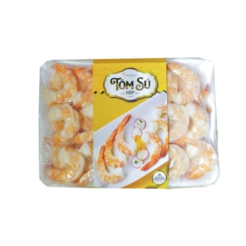 Tôm Sú Hấp Size 51/60 Con (300Gr) Đông Lạnh- Tôm Sú Hấp Size 51/60 Con (300Gr) Đông Lạnh