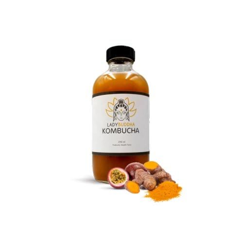 Tumeric Kombucha Lady Buddha 250Ml- Tumeric Kombucha Lady Buddha 250Ml