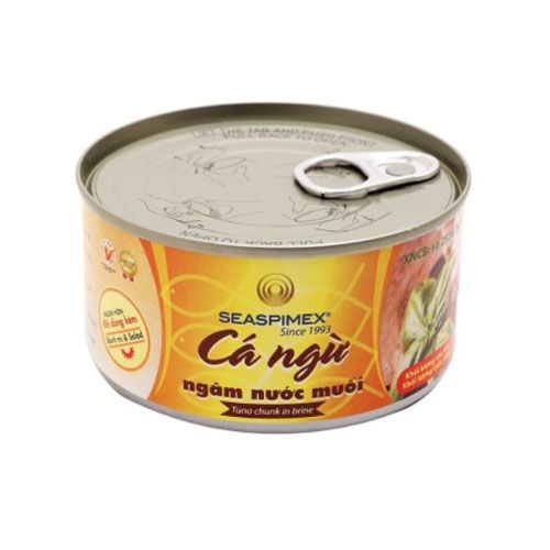 Cá Ngừ Ngâm Nước Muối Seaspimex 185G- 