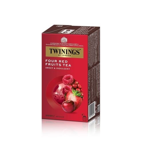 Four Red Fruit Flavour Tea Twinings 25Bags/Box