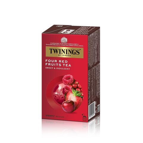 TWININGS FOUR RED FRUIT FLAVOUR TEA 25BAGS/BOX – Nam An Market