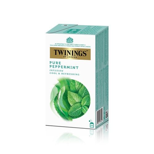 Pure Peppermint Infusion Twinings 25 Bags/Box- Pure Peppermint Infusion Twinings 25 Bags/Box
