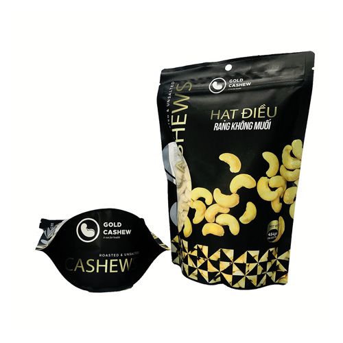 Hạt Điều Rang Không Muối Gold Cashew 454G- 