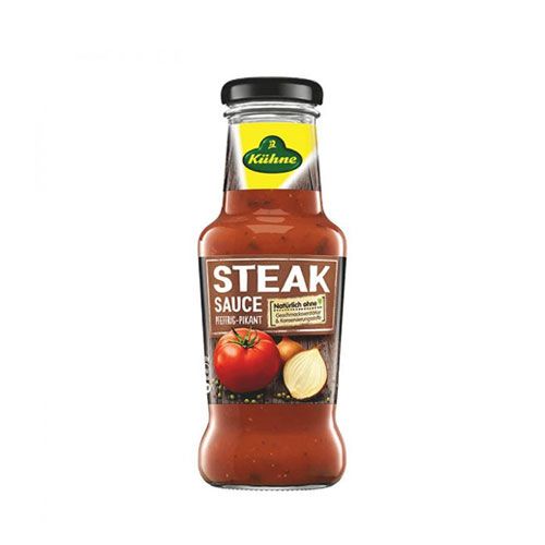 Sauce Steak Peppery Piquant Kuehne 250Ml- 