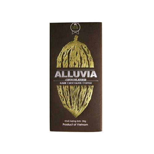 Chocolate Đen Với Cà Phê Alluvia 30G- Chocolate Đen Với Cà Phê Alluvia 30G