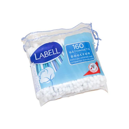 Tăm Bông Labell 160Sticks/Bag- Tăm Bông Labell 160Sticks/Bag