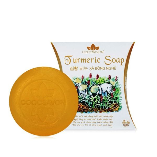 Xà Bông Nghệ Cocosavon 100G