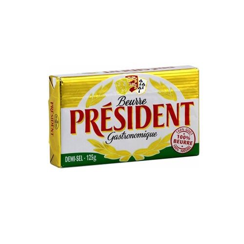 Bơ Mặn President 125G- 