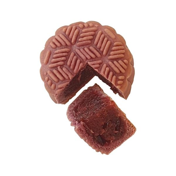 Moon Cake Purple Rice Blueberry No Egg 100G