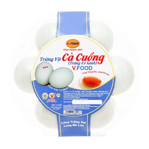 Light Blue Duck Egg Vfood (6Pcs)
