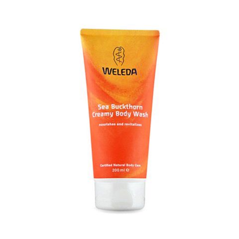 200ml creamy buckthorn weleda wash sea body