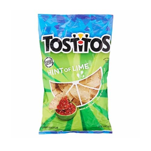 White Corn Hint Of Lime Chips Tostitos 283.5G Nam An Market