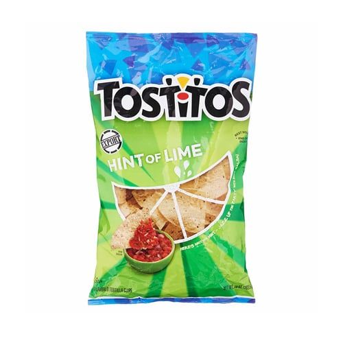 White Corn Hint Of Lime Chips Tostitos 283.5G- 