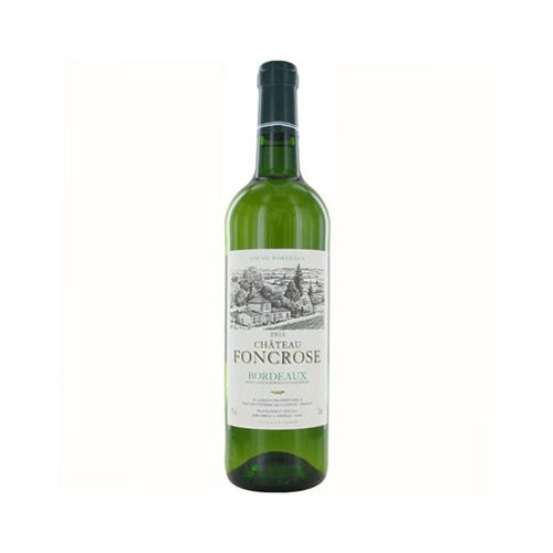 Rượu Vang Trắng Foncrose Sauvignon Blanc Semillon Bordeaux Chateau 750Ml- 