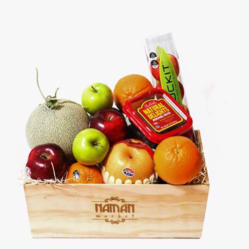 Wooden Box For Hamper Nam An 25X35Cm- Wooden Box For Hamper Nam An 25X35Cm