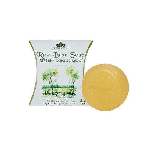 Rice Bran Soap Cocosavon 100G