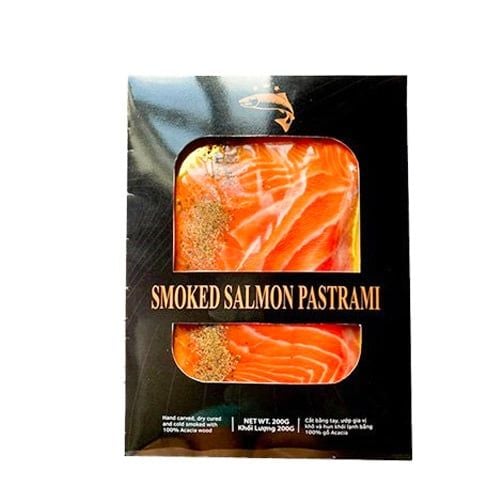 Caspiar Smoked Salmon Pastrami 200G- 