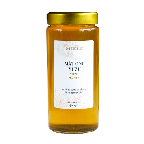 Mật Ong Chanh Yuzu Miele 400G