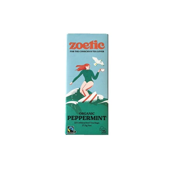 Organic Pepperminttea Bags Zoetic
