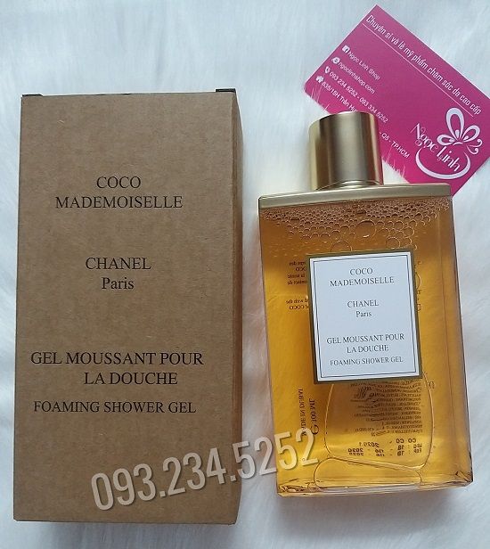 SỮA TẮM HƯƠNG NƯỚC HOA CHANEL COCO MADEMOISELLE