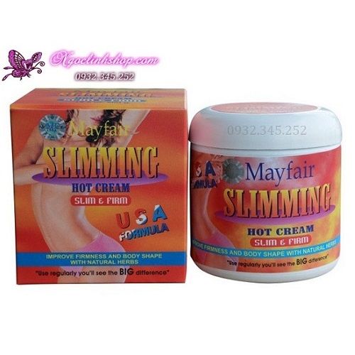 Kem tan mỡ Rong Biển Mayfair Slimming Hot Cream