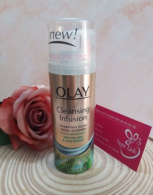 Sữa rửa mặt Olay Cleansing Infusion Hydrating Glow