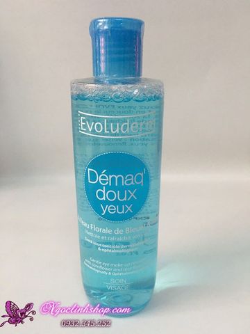 Nước tẩy trang mắt môi Evoluderm Demaq doux yeux