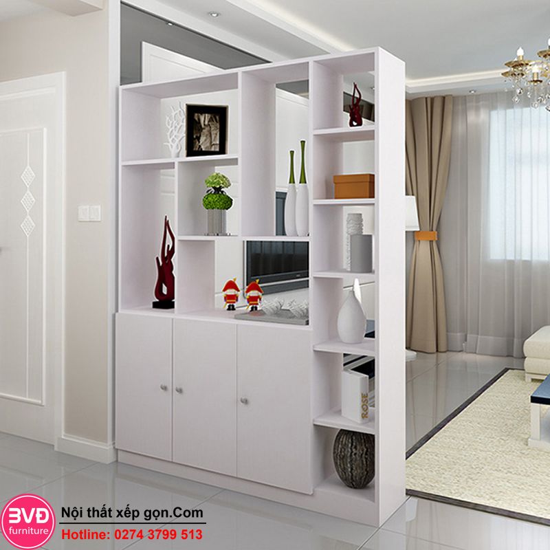 Vách Ngăn Trang Trí Phòng Khách Gỗ Gõ Đỏ Đẹp Sang Trọng VN20