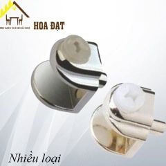 Kẹp kính tròn có chân Vinahardware, dùng cho kính 8mm H0028N24 - H0028N25