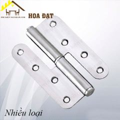 Bản lề cửa đi inox Vinahardware dài 80mm ,HVT0880-HVT0880