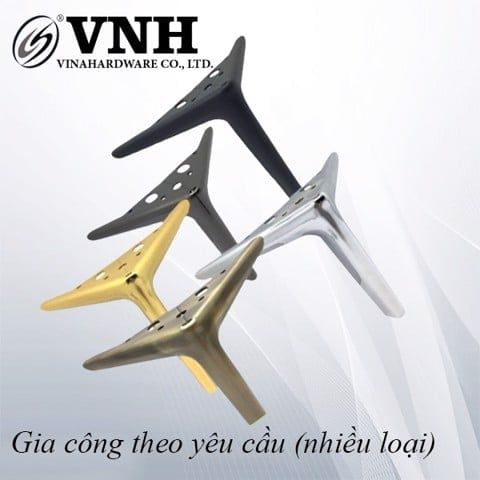 Chân ghế sofa Vinahardware loại 150mm - TA0150N