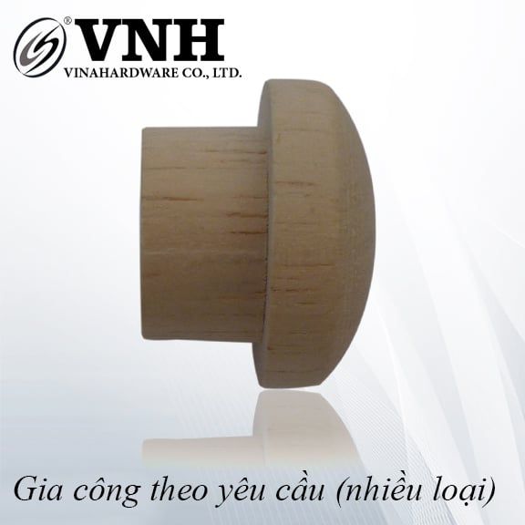 Nút bít gỗ đầu nấm Vinahardware, thân 11mm, đầu 15mm -WC1115
