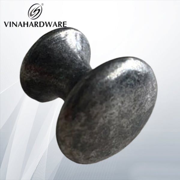 Tay nắm tủ loại gù Vinahardware phi 14, dài 15mm HD0990