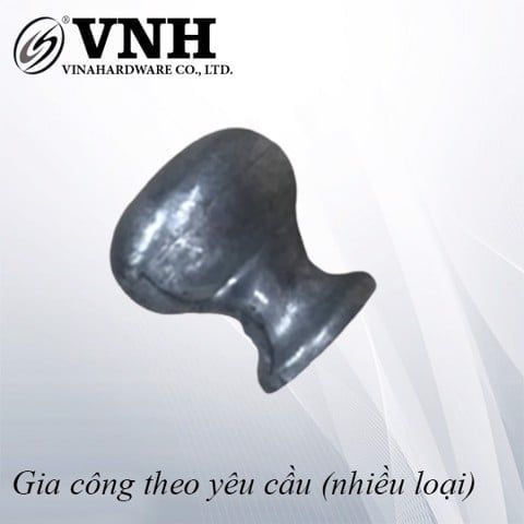 Núm tay nắm tủ Vinahardware phi 17.5x18mm - HDHK52-HD17518WB