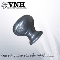 Núm tay nắm tủ Vinahardware phi 17.5x18mm - HDHK52-HD17518WB