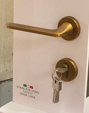 Khóa phân thể một đầu chìa Vinahardware, màu cafe vàng - KT0614CF