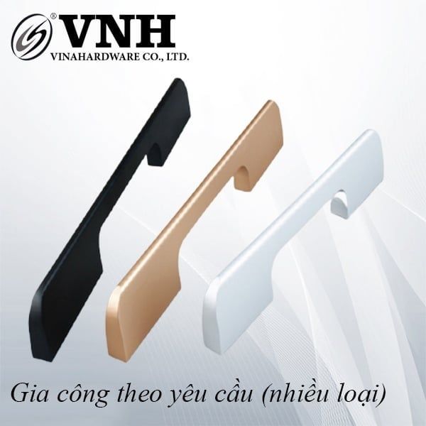 Tay nắm tủ hợp kim nhôm loại nhẹ, màu vàng hồng - HD0401N128