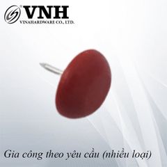 Đinh nhựa đầu dù màu nâu-DN199