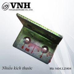 Pat ( bas) ke sắt chữ L, xi trắng kẽm - P2540L25