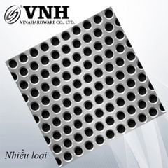 Lưới đột lỗ 1000x1000x0.7mm, lỗ tròn 3li - VNH10001000