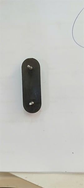 Đinh nhựa màu trắng - 44x16x5mm- DN441605