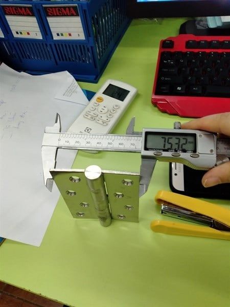 Bản lề lá Vinahardware inox 201 - HHL100