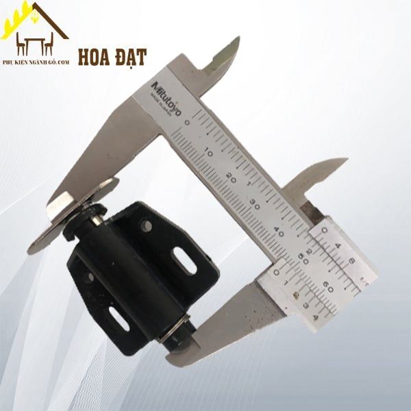 Chốt nhấn mở Vinahardware loại 38x48mm, màu đen - PO6639-PO6639