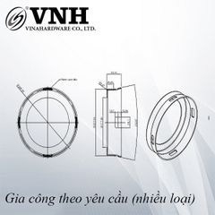 Nắp thùng 249x238x60mm, hàng phôi - VNH249238P-VNH249238P