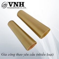 Chân ống côn chụp chân sofa, màu vàng đồng - VNH3525D35