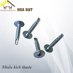 Vít khoan sắt M4 đầu dù Vinahardware, đuôi cá, inox 410 - SC420I410