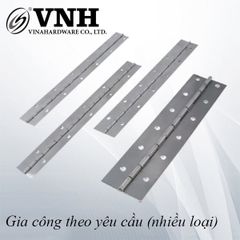 Bản lề piano bản 80mm, sắt phôi - VNH80112001P - (Cái)