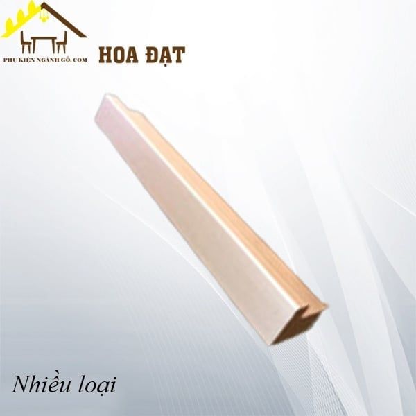 Tay nắm nhôm chữ T Vinahardware, màu vàng hồng - HD3865V192