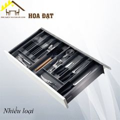 Khay chia thìa nĩa Vinahardware, nhôm phay xước - VNH405475